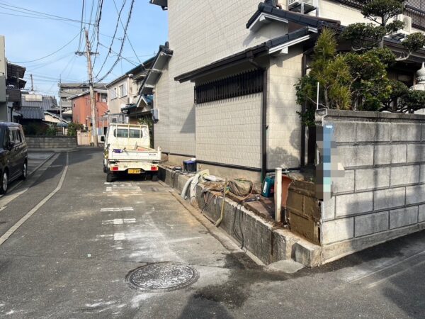 大阪府四条畷市　外構工事